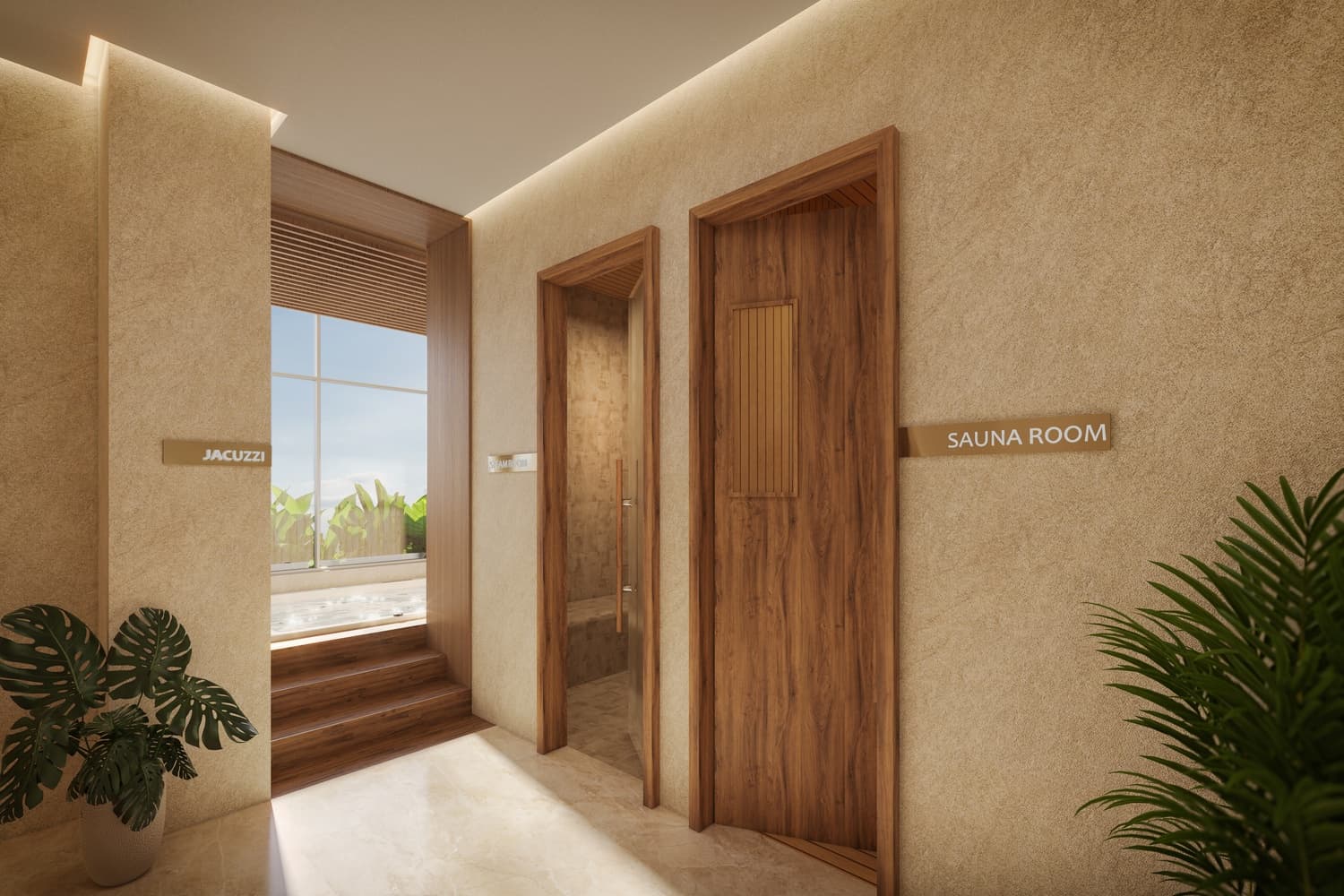 Vega amenity Ladies Sauna, Jacuzzi & Steam Room - Dubai Sports City, Dubai - by Acube Developments
