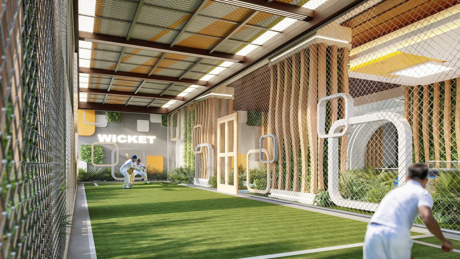 Vega amenity Net Cricket - Dubai Sports City, Dubai - by Acube Developments