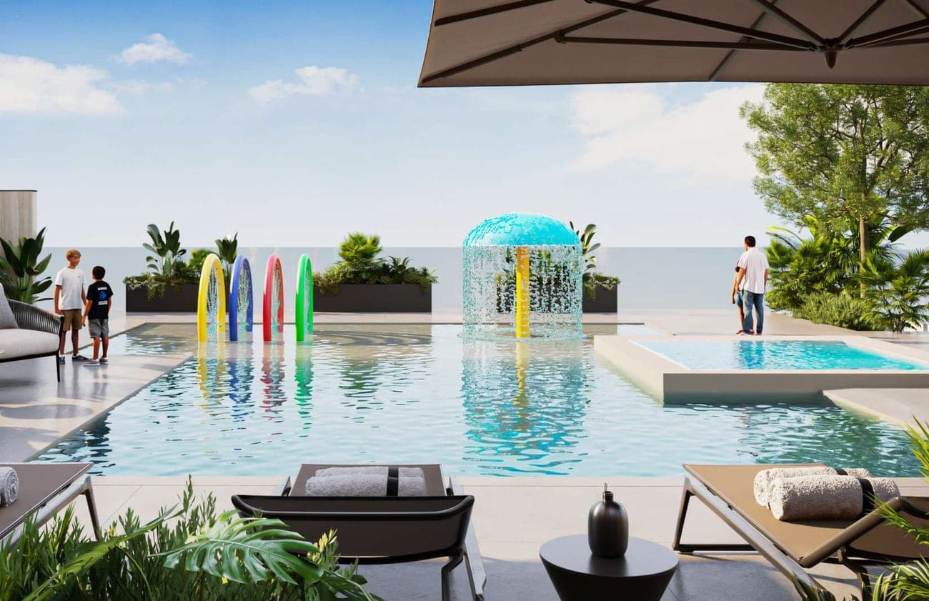 Velor Penthouses amenity Kids Pool in Business Bay, Dubai, by Ginco Properties