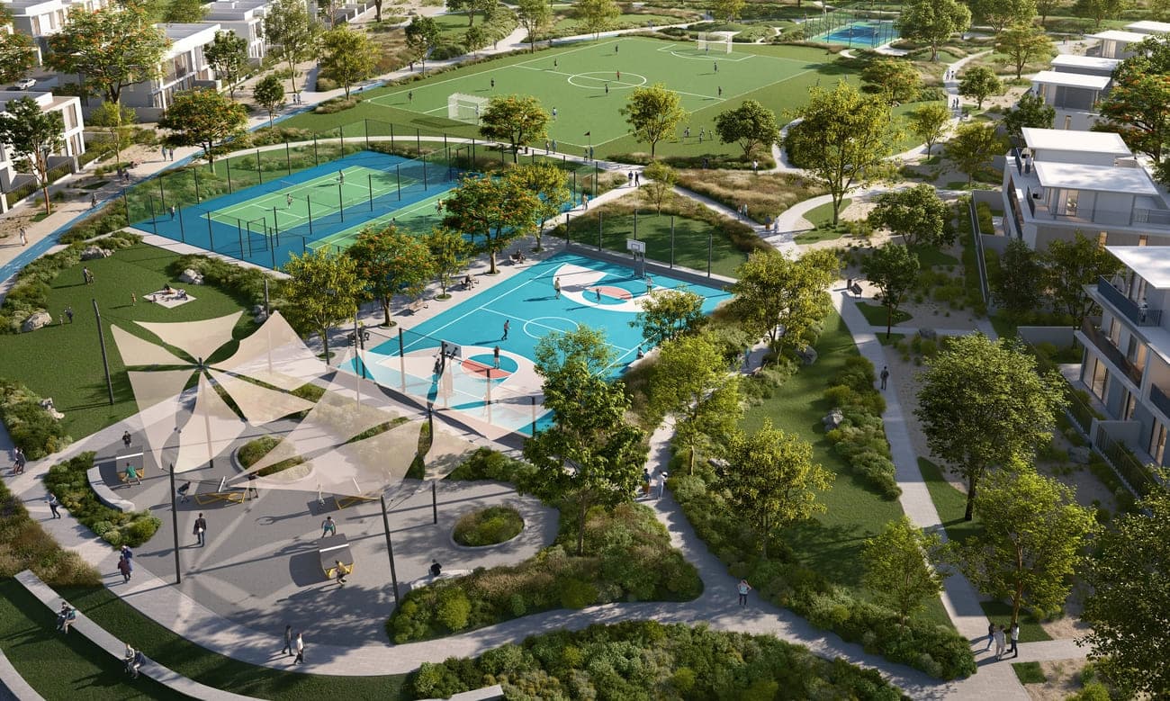 Velora 2 amenity Sports Zone - The Valley, Dubai - by Emaar