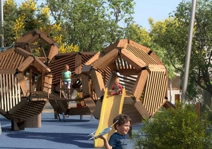 Velora and Venera at The Valley amenity Topography Play Areas - The Valley, Dubai - by Emaar
