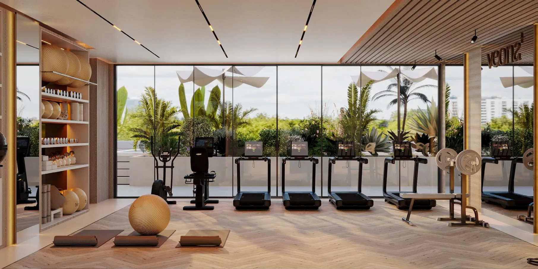 Veona by Gutti amenity Gym - Dubailand Residence Complex, Dubai - by Gutti Development