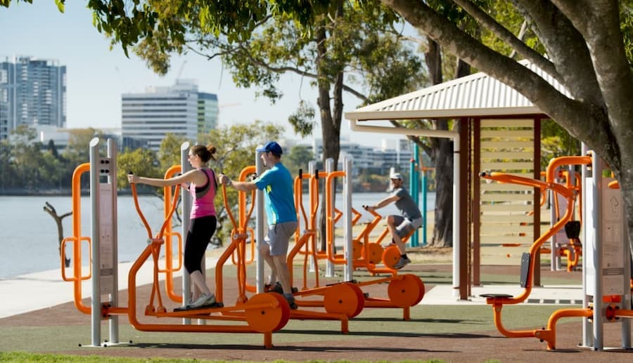 Vera Residences amenity Outdoor Gymnasium - Business Bay, Dubai - by DAMAC