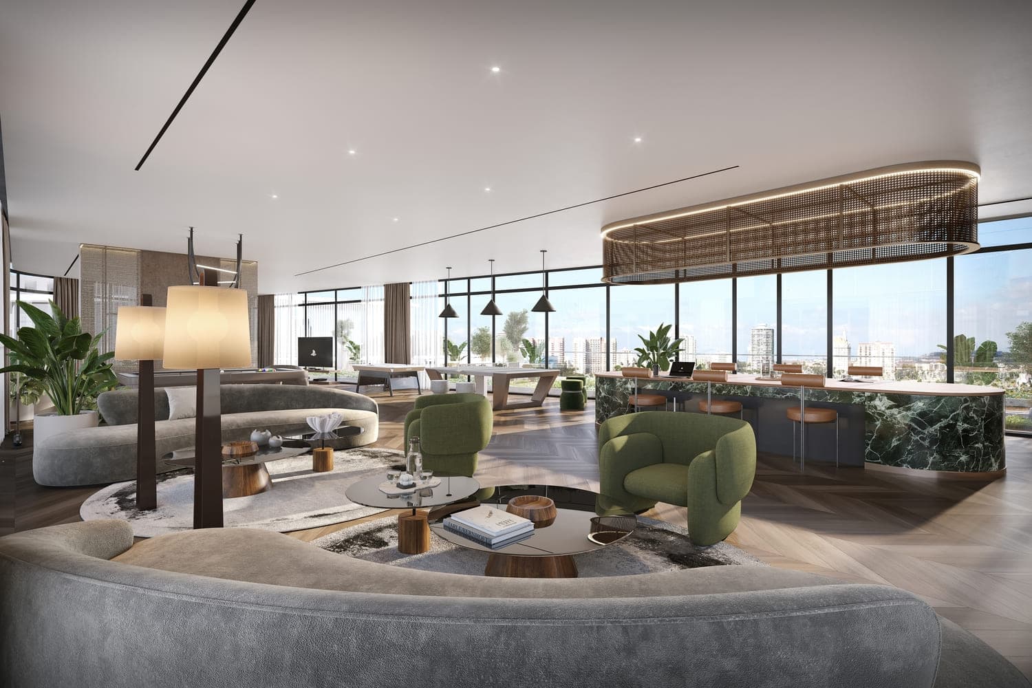 Verano by Prescott amenity Business Lounge - Dubai Studio City, Dubai - by Prescott