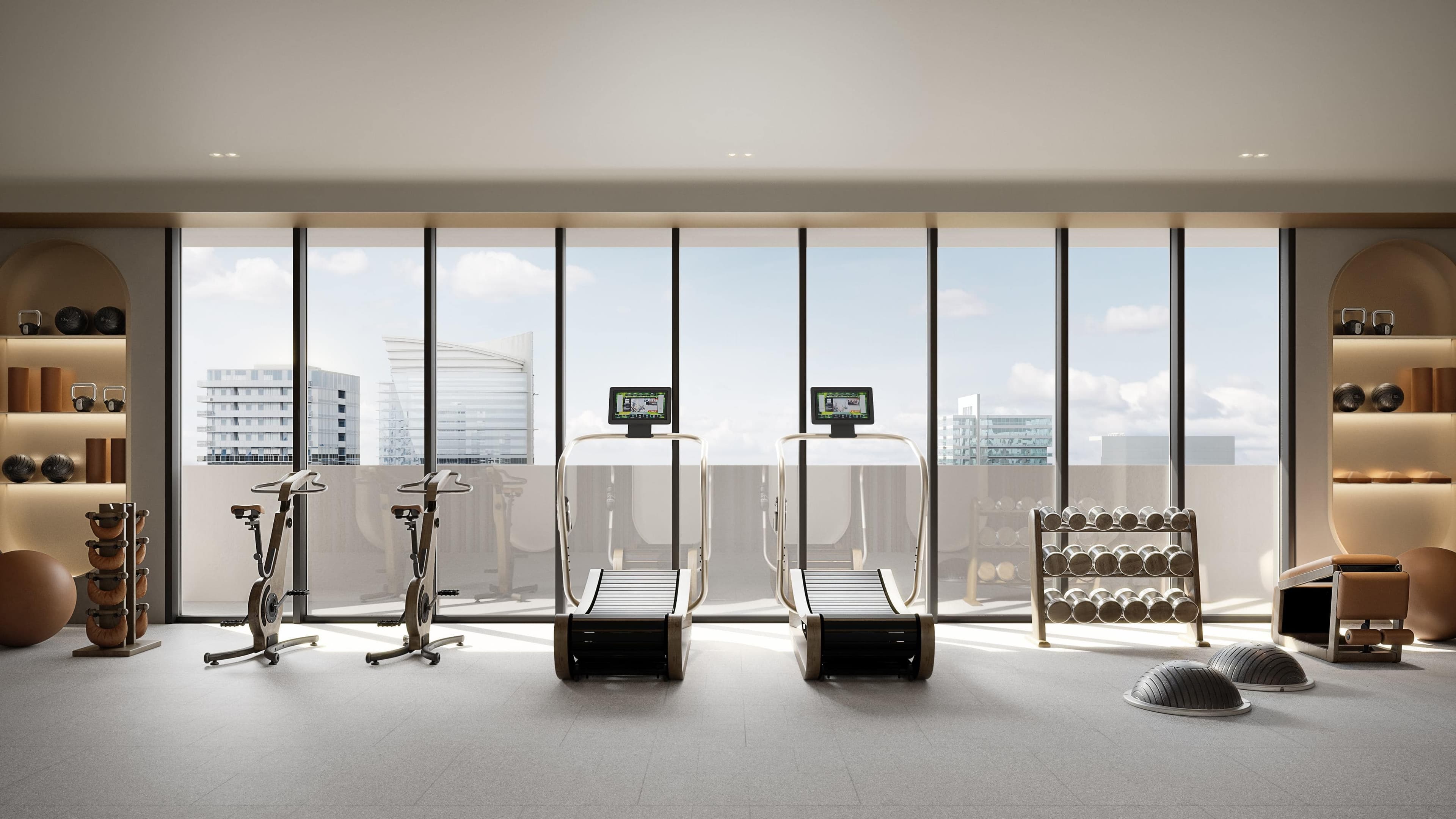 VERDAN1A 3 amenity Gym - Dubailand Residence Complex, Dubai - by Object 1