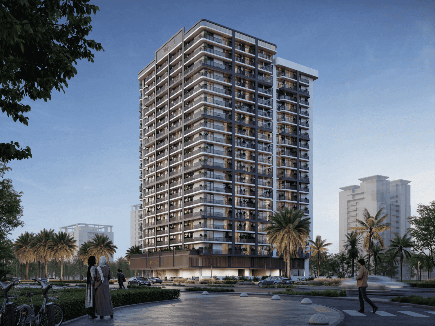 VERDAN1A 4 exterior view - Dubailand Residence Complex, Dubai - by Object 1