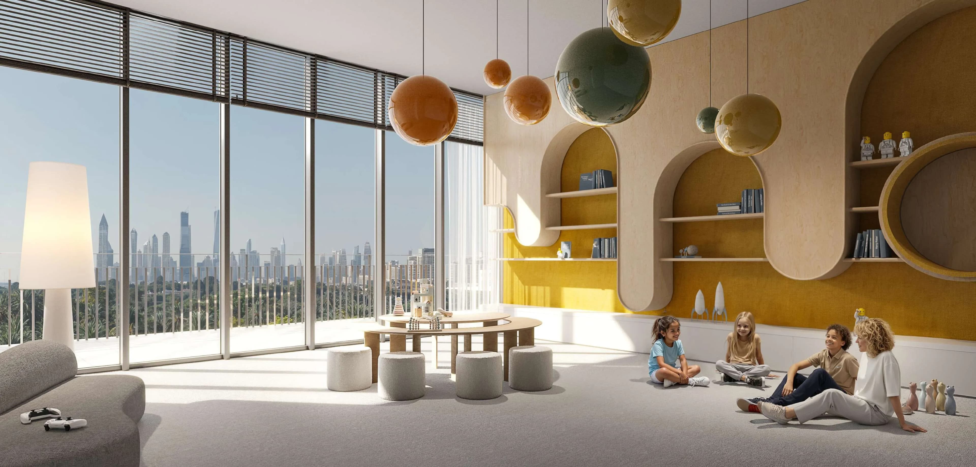 VERDAN1A 5 amenity Kids' Play Room - Dubai Land Residence Complex, Dubai - by Object 1