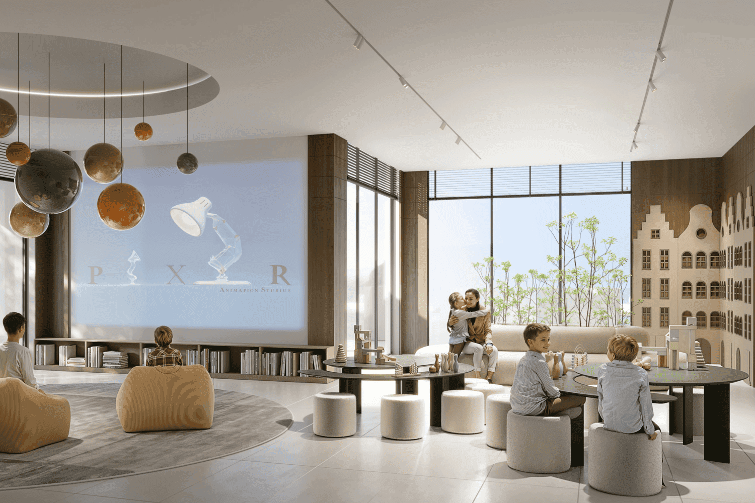 VERDAN1A amenity Kids Play Room - Dubailand Residence Complex, Dubai - by Object 1