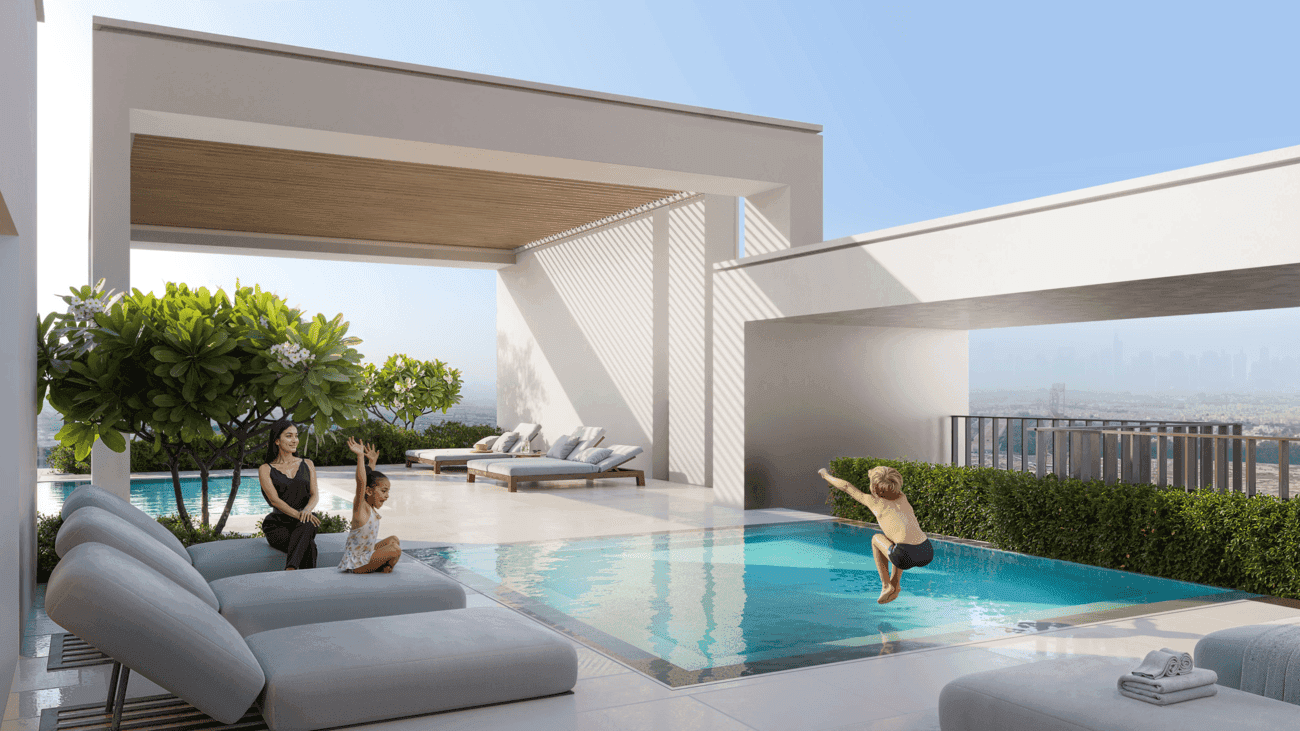 VERDAN1A amenity Kids Pool - Dubailand Residence Complex, Dubai - by Object 1