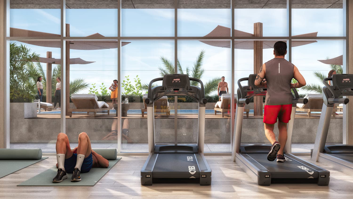 Verdana Empire amenity Gymnasium - Dubai Investments Park, Dubai - by Reportage Properties