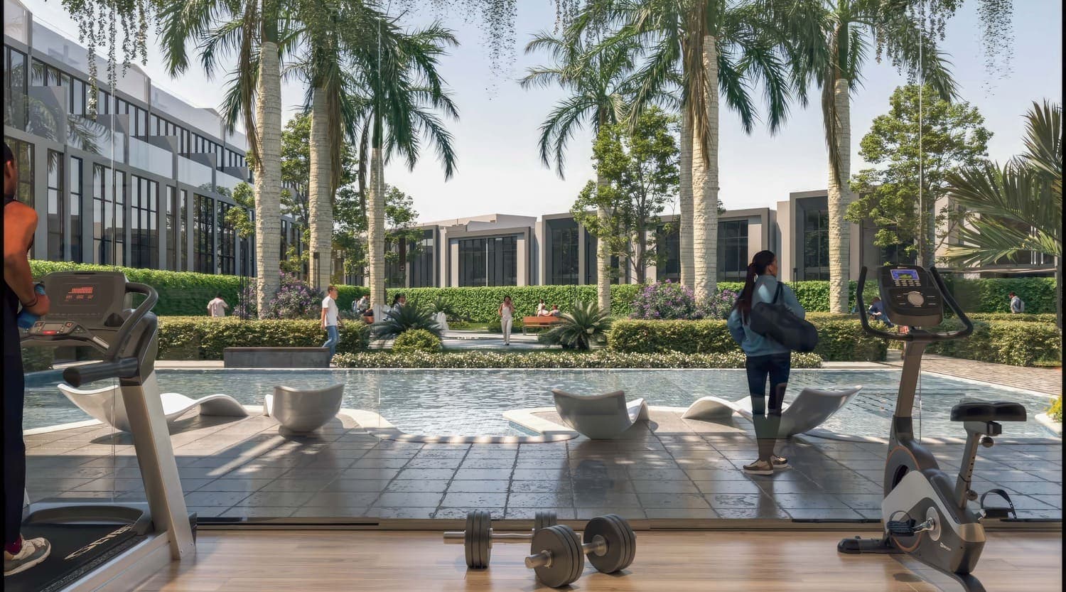 Verdana IV amenity Gymnasium in Dubai Investments Park, Dubai, by Reportage Properties