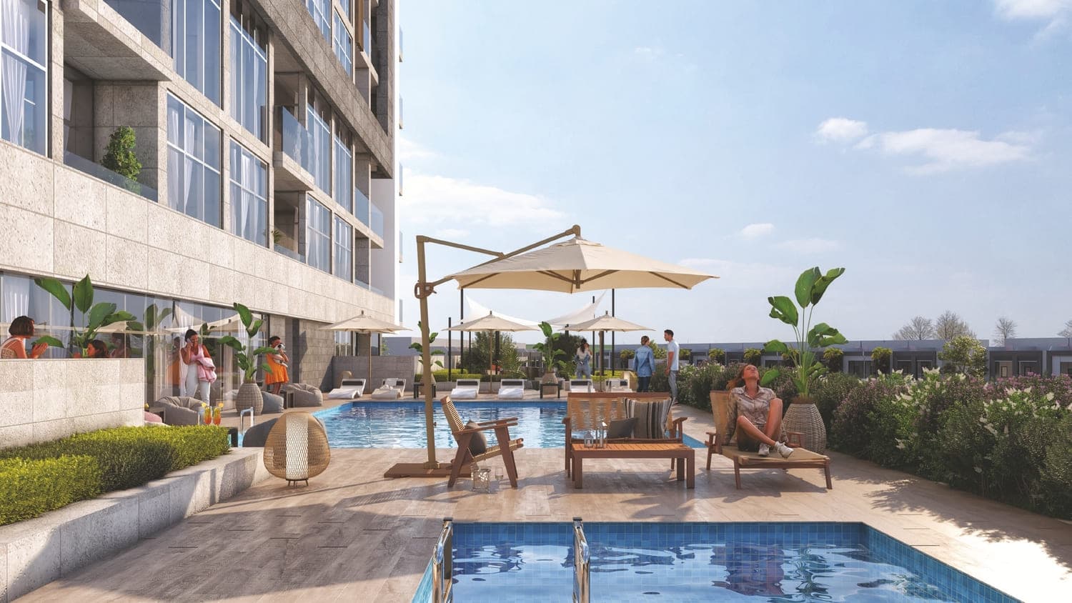 Verdana IV amenity Swimming Pool - Dubai Investments Park, Dubai - by Reportage Properties