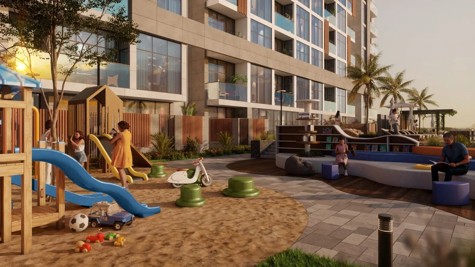 Verdana IX amenity Kids Play Area - Dubai Investments Park, Dubai - by Reportage Properties