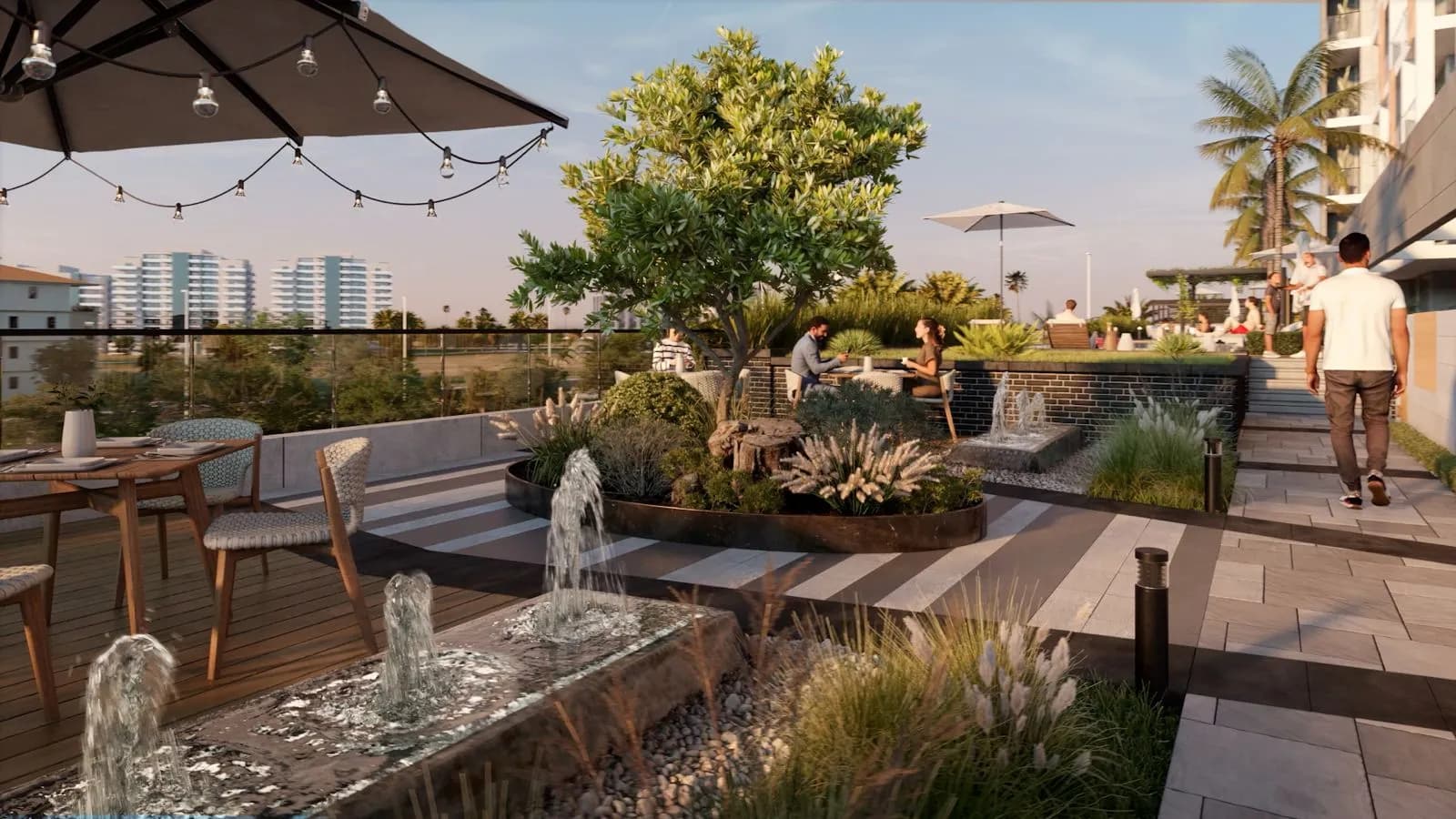 Verdana IX amenity Landscape Areas - Dubai Investments Park, Dubai - by Reportage Properties