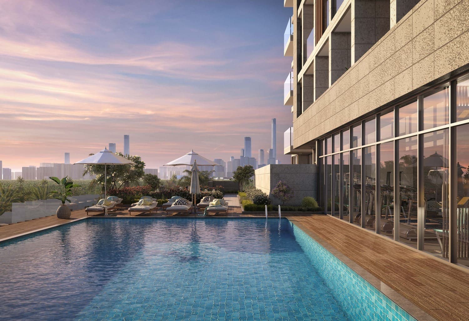 Verdana Residence 2 amenity Large Swimming Pool - Dubai Investments Park, Dubai - by Reportage Properties
