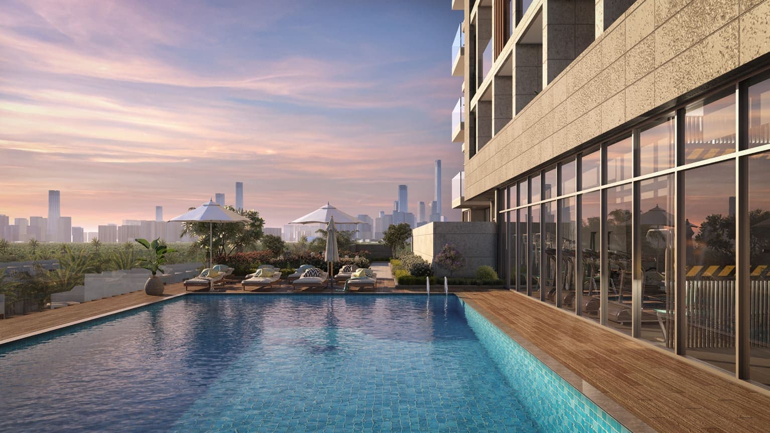 Verdana VI amenity Large Swimming Pool - Dubai Investments Park, Dubai - by Reportage Properties
