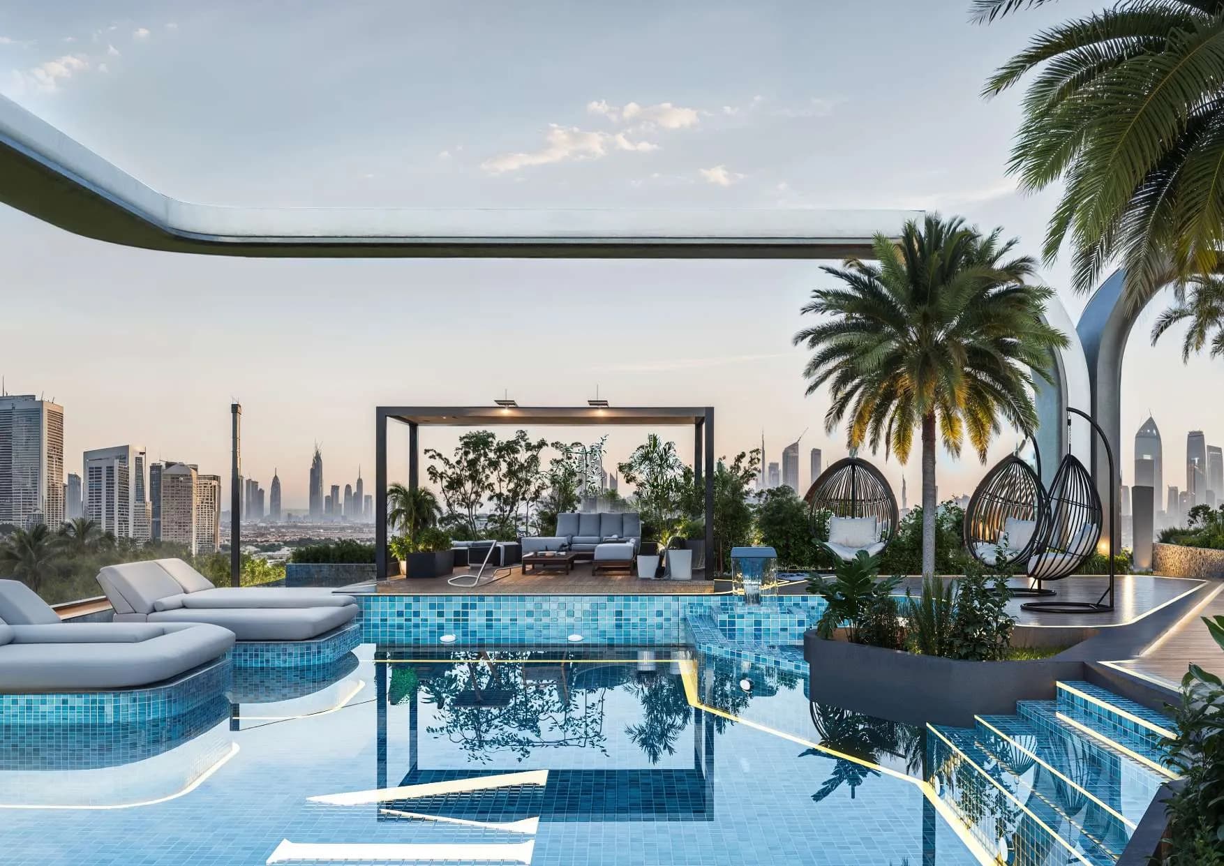 Verde by Vision amenity Swimming Pool in Dubai Sports City, Dubai, by Vision Developments
