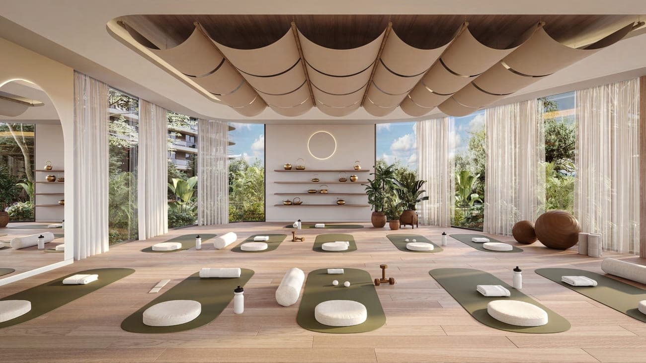 Verdes by Haven amenity Yoga Pavilion - Dubai Land, Dubai - by ALDAR