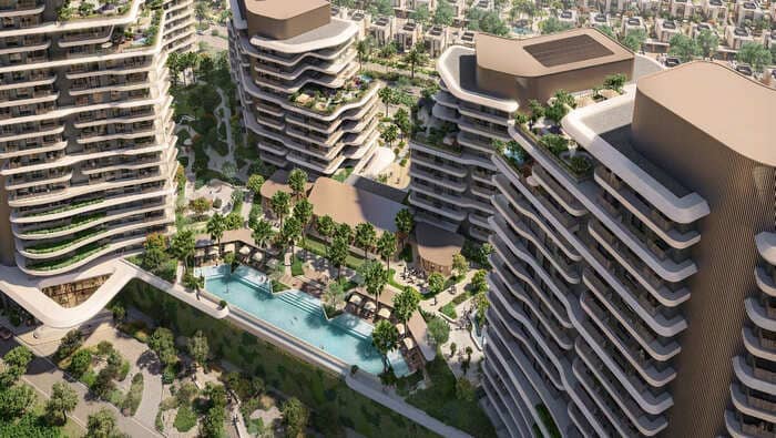 Verdes by Haven exterior view - Dubai Land, Dubai - by ALDAR
