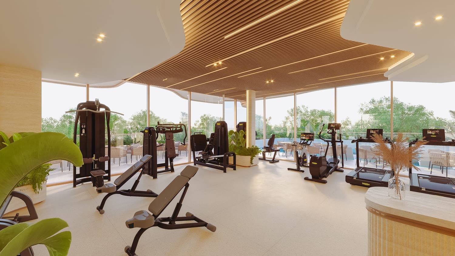 Vestoria Bay amenity Indoor Gym - Dubai Islands, Dubai - by Ahmadyar Real Estate Development