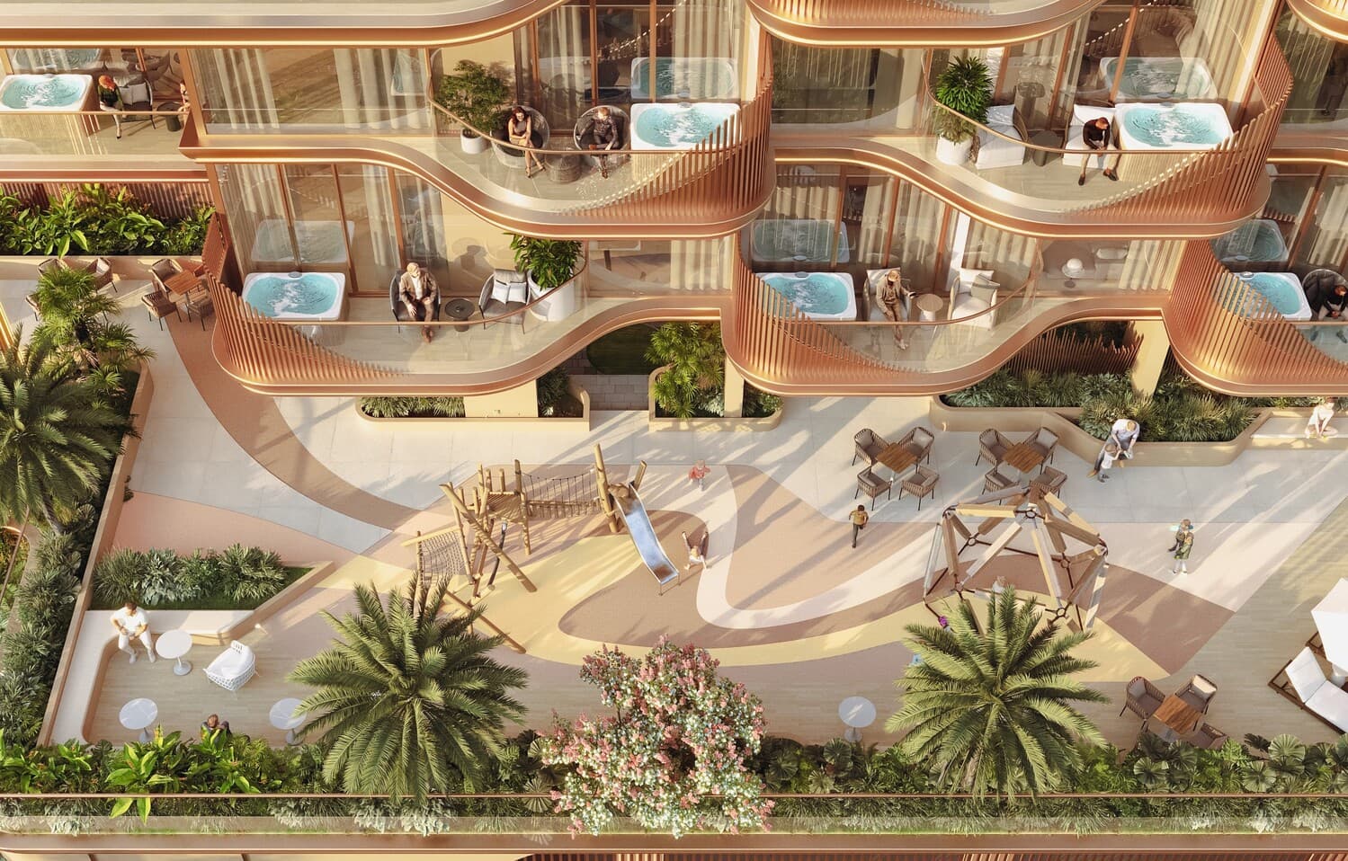 Vestoria Bay amenity Kids' Play Area in Dubai Islands, Dubai, by Ahmadyar Real Estate Development