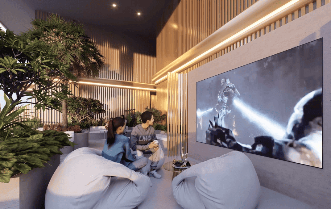 Vestoria Bay amenity Outdoor Cinema - Dubai Islands, Dubai - by Ahmadyar Real Estate Development