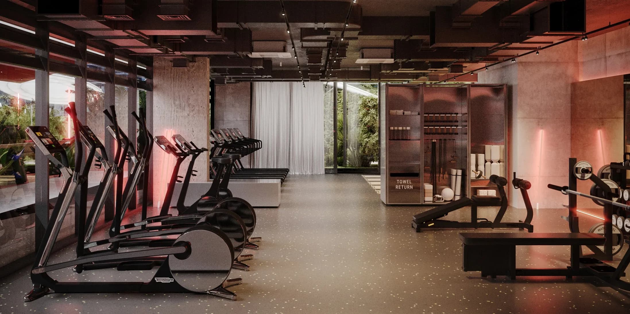 Vibe amenity Gym - Al Satwa, Dubai - by Arsenal East
