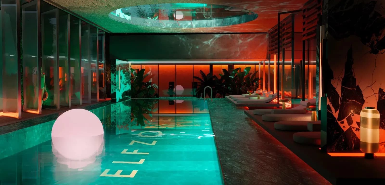 Vibe amenity Indoor Swimming Pool in Al Satwa, Dubai, by Arsenal East