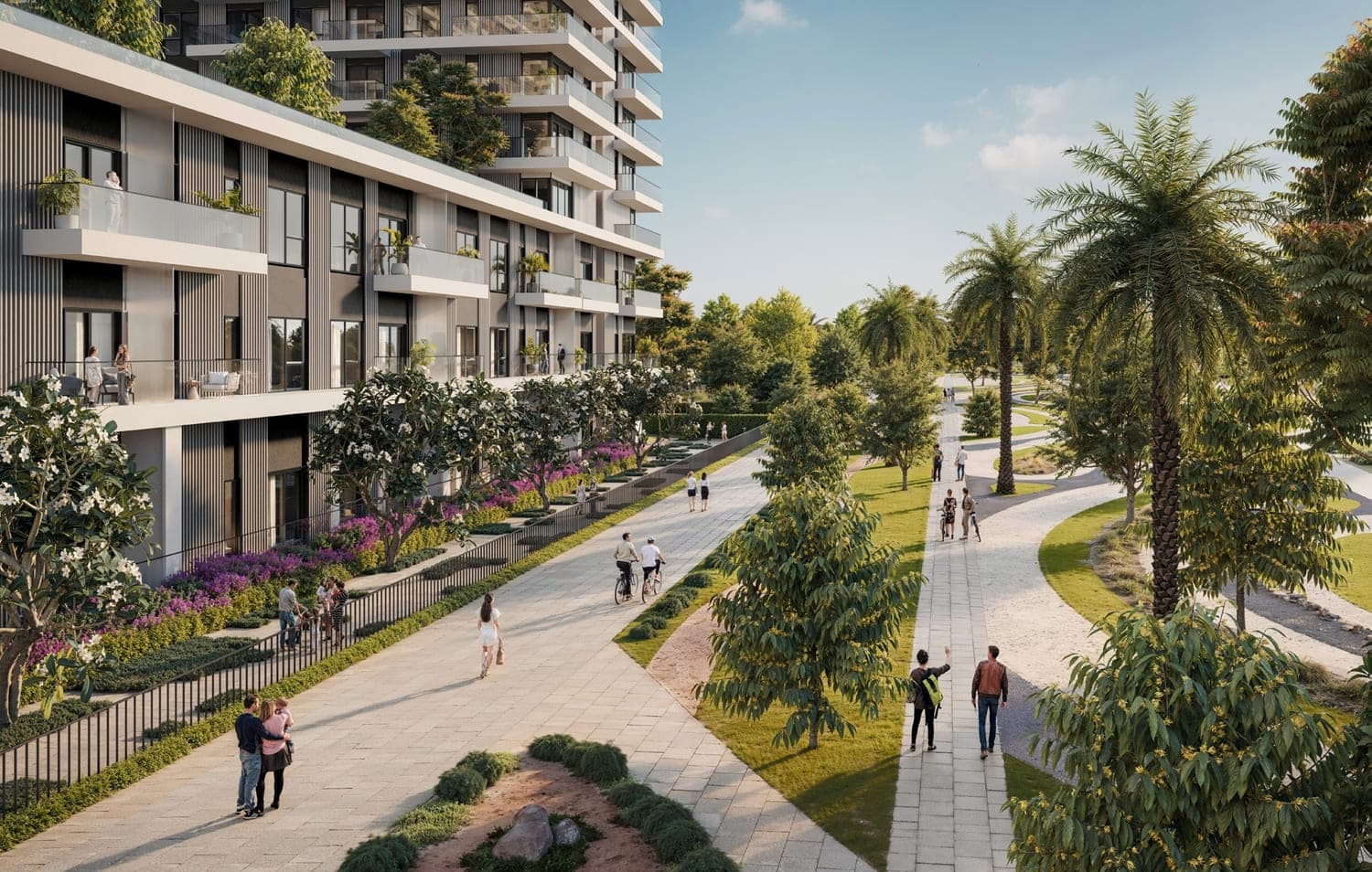 Vida Residences Club Point amenity Landscaped Gardens - Dubai Hills, Dubai - by Emaar