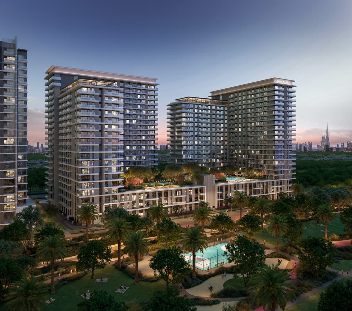 Vida Residences Club Point exterior view - Dubai Hills, Dubai - by Emaar