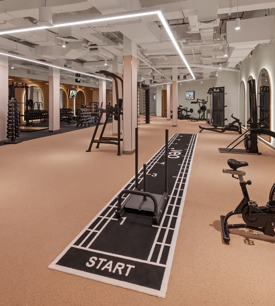 Vida Residences Hillside amenity Indoor & Outdoor Gym - Dubai Hills, Dubai - by Emaar