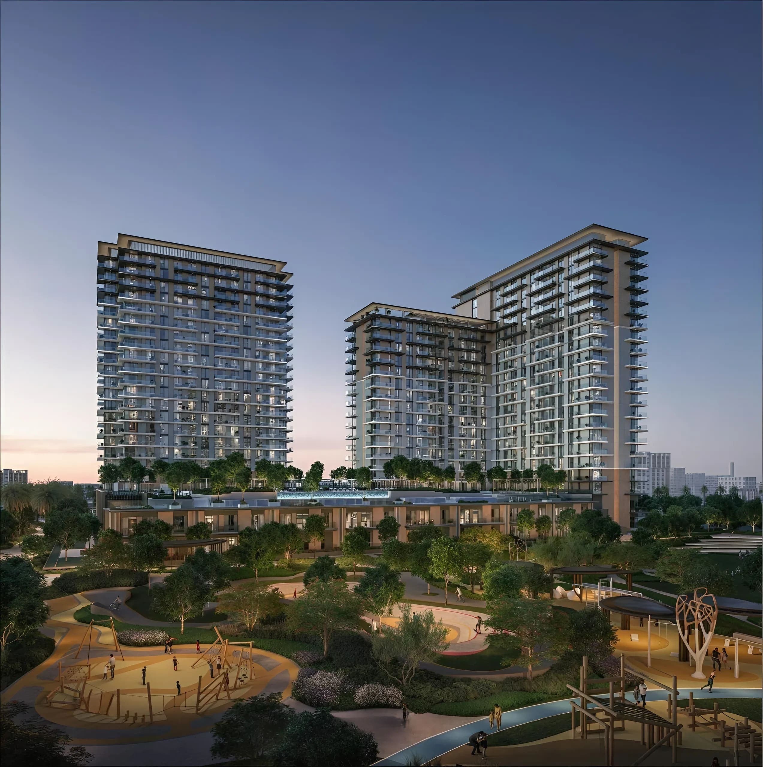Vida Residences Hillside exterior view - Dubai Hills, Dubai - by Emaar