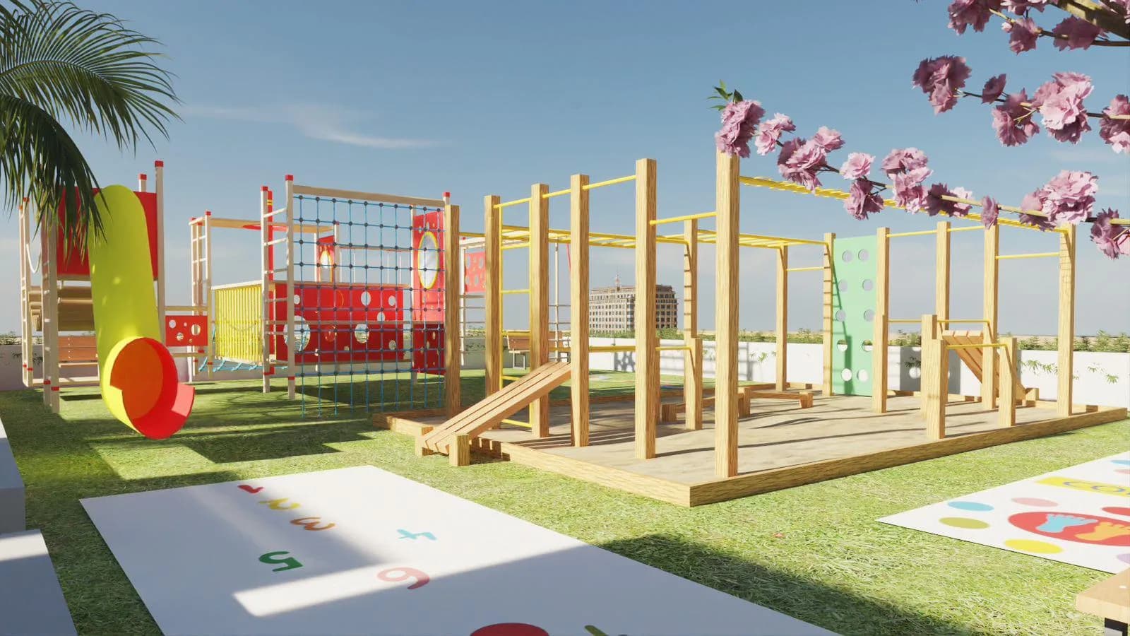 Views VII by Golden Woods amenity Kids Play Area in Dubai South, Dubai