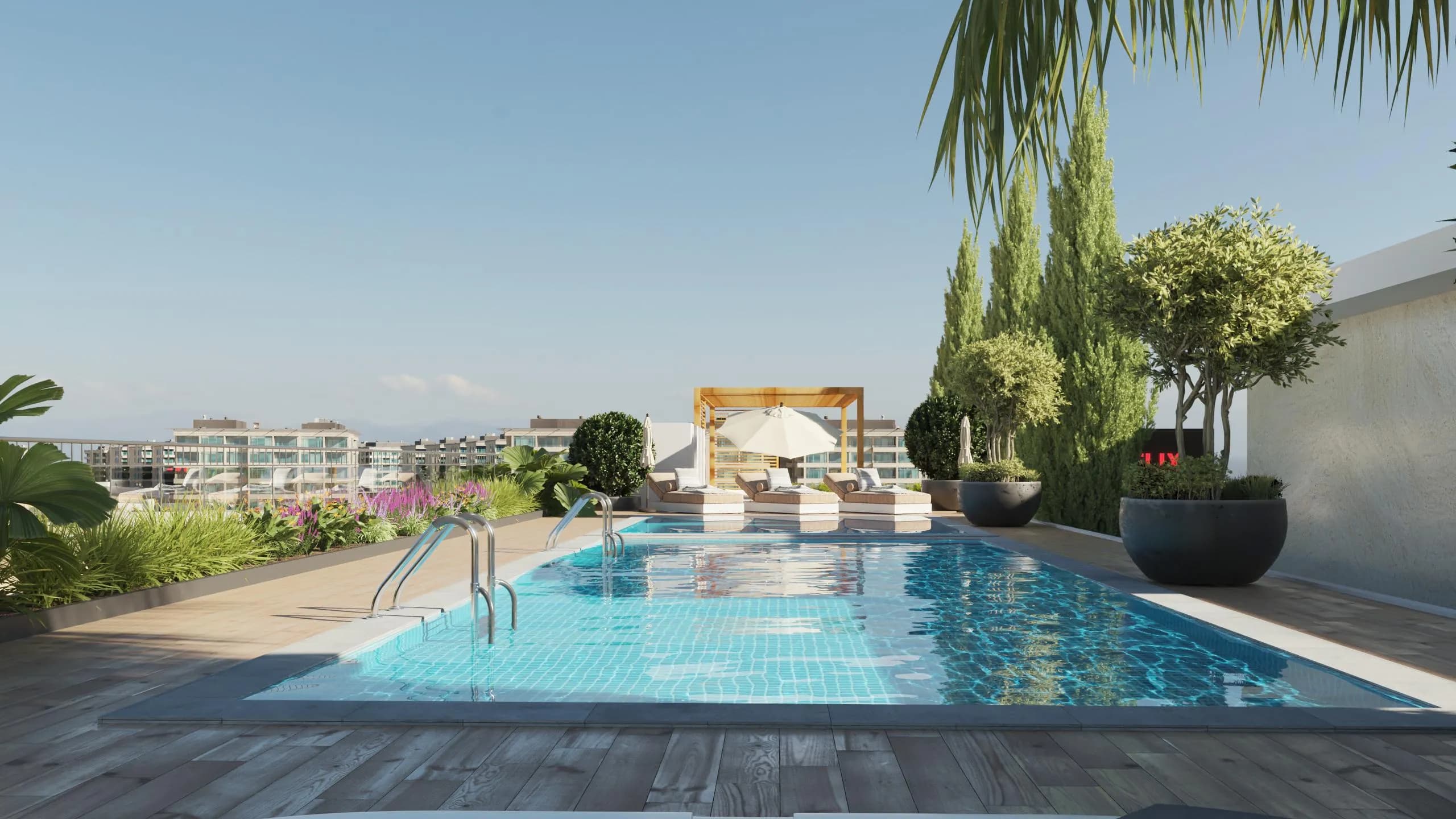 Views VII by Golden Woods amenity Pool - Dubai South, Dubai - by Golden Woods