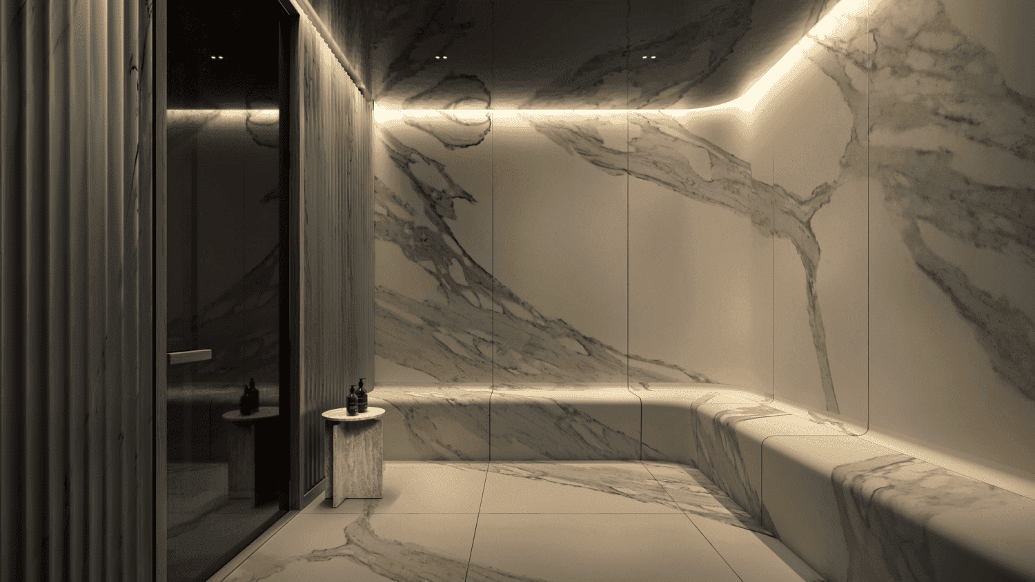 Villa Del Divos amenity Sauna & Steam Room - Dubai Islands, Dubai - by Mr. Eight Development