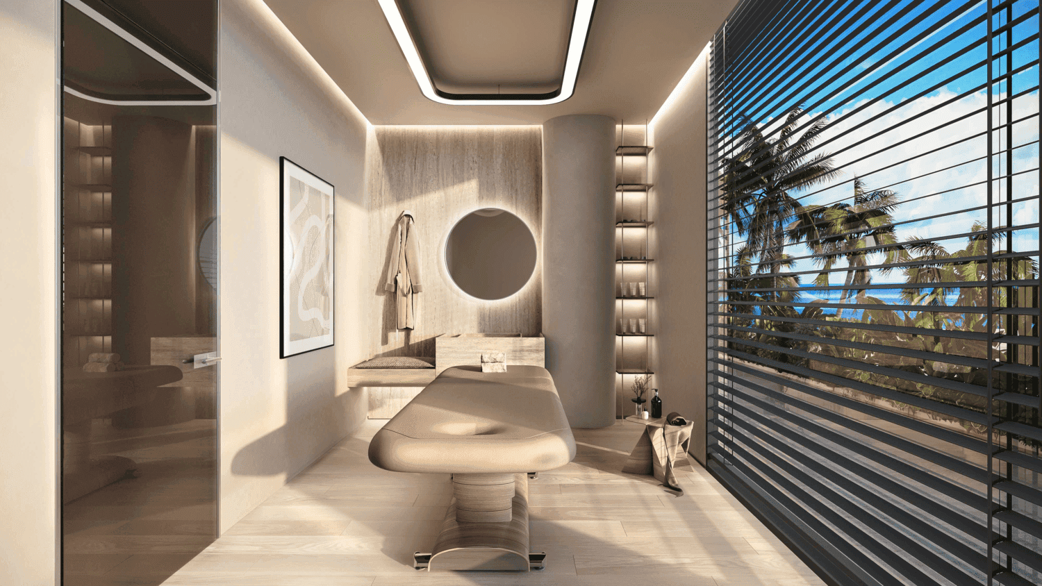 Villa Del Divos amenity Spa & Massage Room - Dubai Islands, Dubai - by Mr. Eight Development