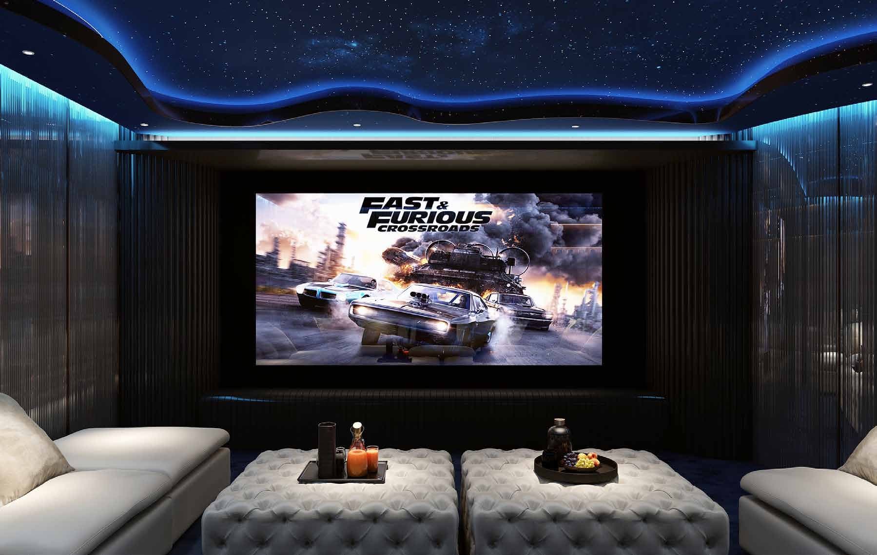 Villa Elaine amenity Home Cinema - Palm Jumeirah, Dubai - by Amali Properties