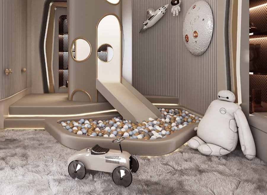 Villa Elaine amenity Kids Playroom - Palm Jumeirah, Dubai - by Amali Properties