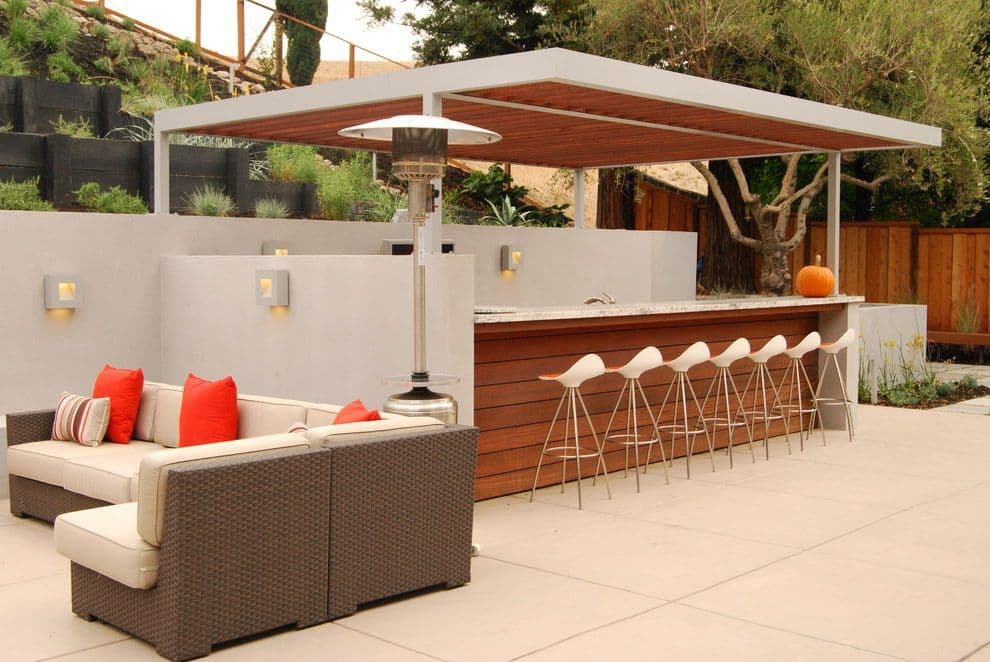 Villa Elaine amenity Outdoor Bar - Palm Jumeirah, Dubai - by Amali Properties