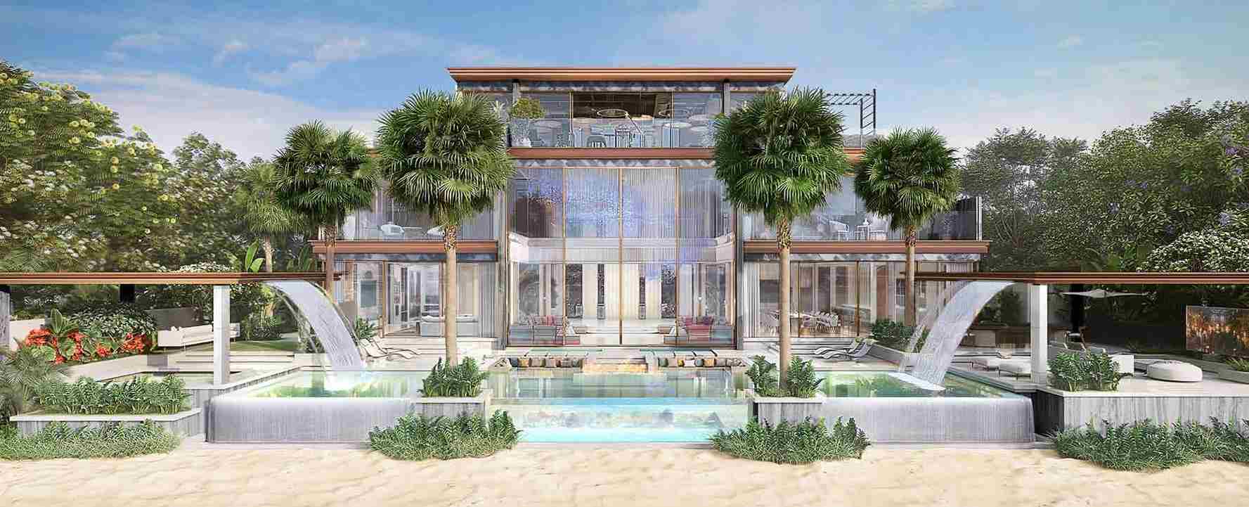 Villa Elaine exterior view - Palm Jumeirah, Dubai - by Amali Properties
