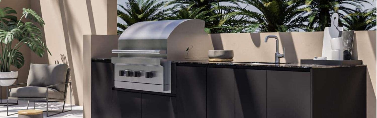 Ville 11 amenity Barbeque Area - Masdar City, Dubai - by Burtville Developments