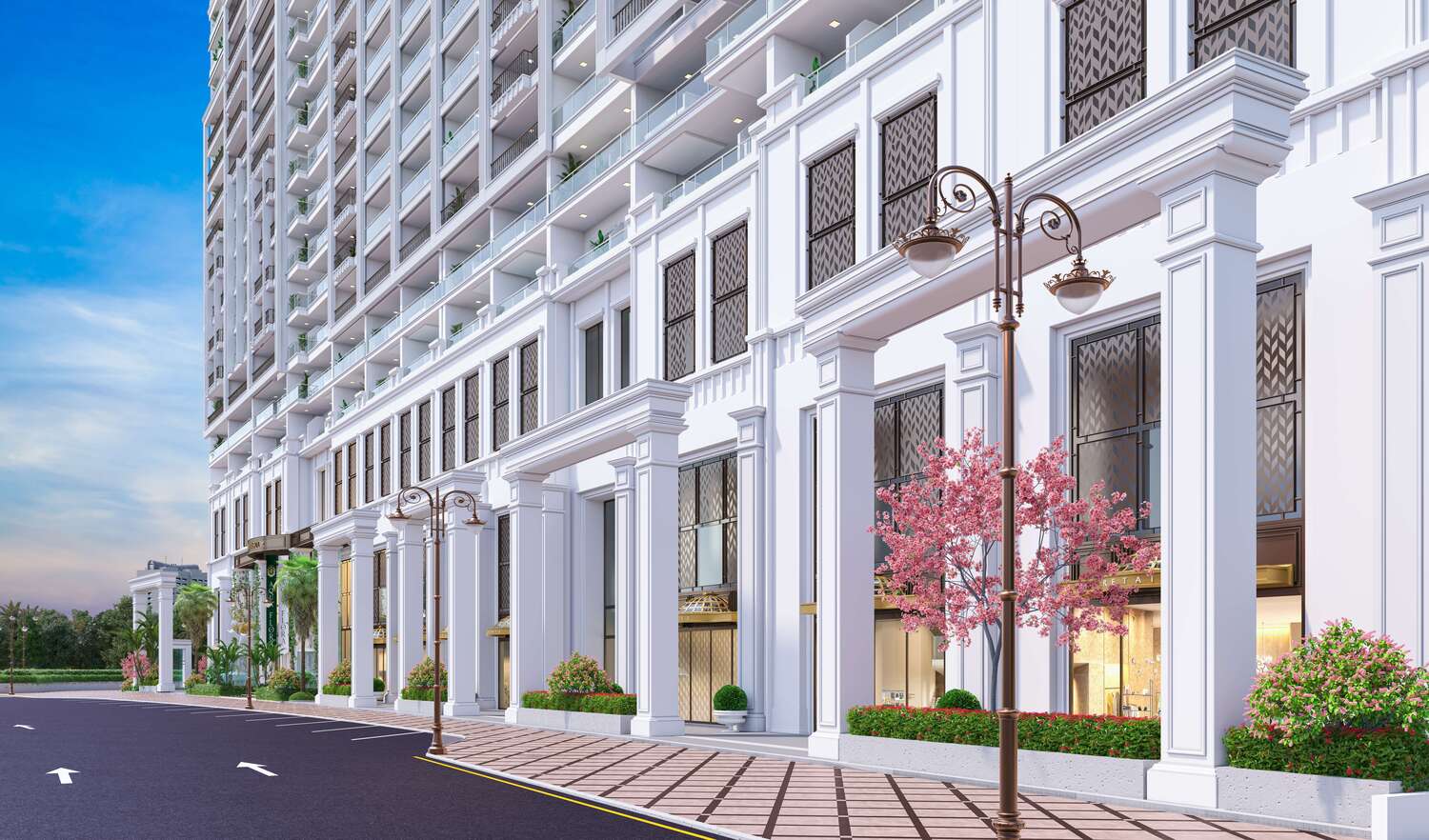 Vincitore Aqua Flora amenity Retail Spaces - Al Barsha, Dubai - by Vincitore