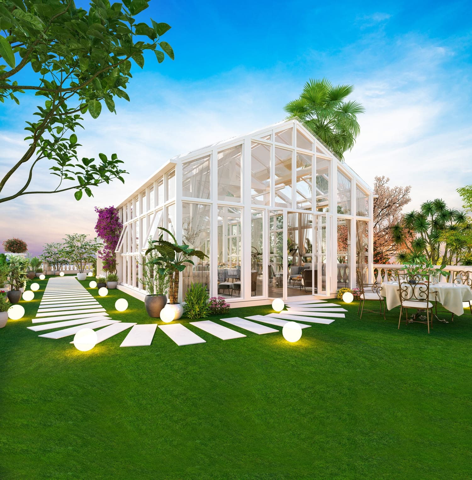 Vincitore Aqua Flora amenity Veranda Garden Cafe & Lounge - Al Barsha, Dubai - by Vincitore