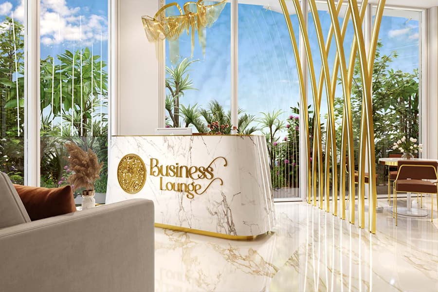 Vincitore Volare amenity Business Lounge in Arjan, Dubai