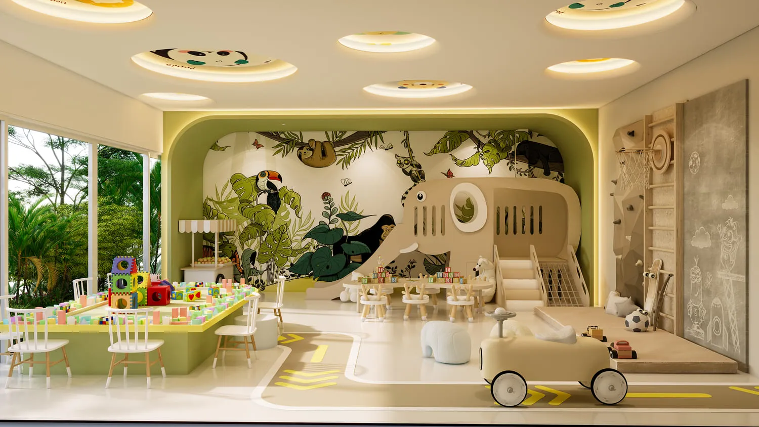 Vincitore Wellness Estate amenity Indoor Kids' Play Area - Majan, Dubai - by Vincitore