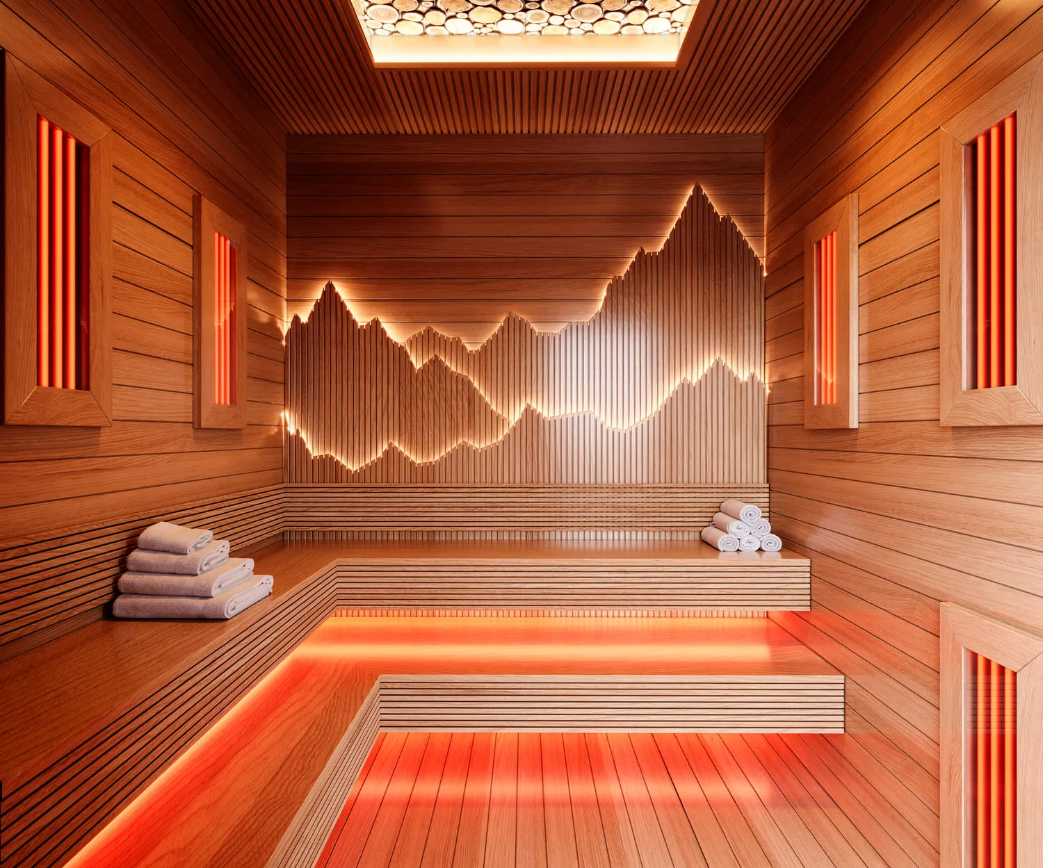 Vincitore Wellness Estate amenity IR Sauna - Majan, Dubai - by Vincitore
