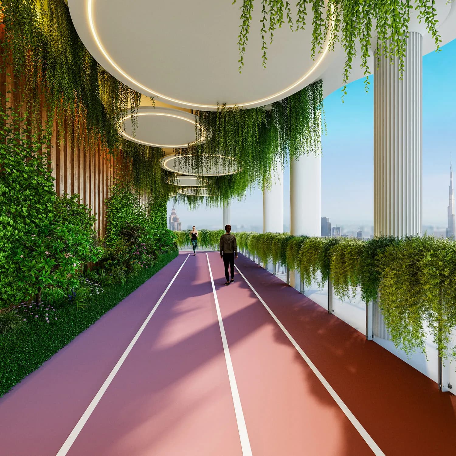 Vincitore Wellness Estate amenity Jogging Track - Majan, Dubai - by Vincitore