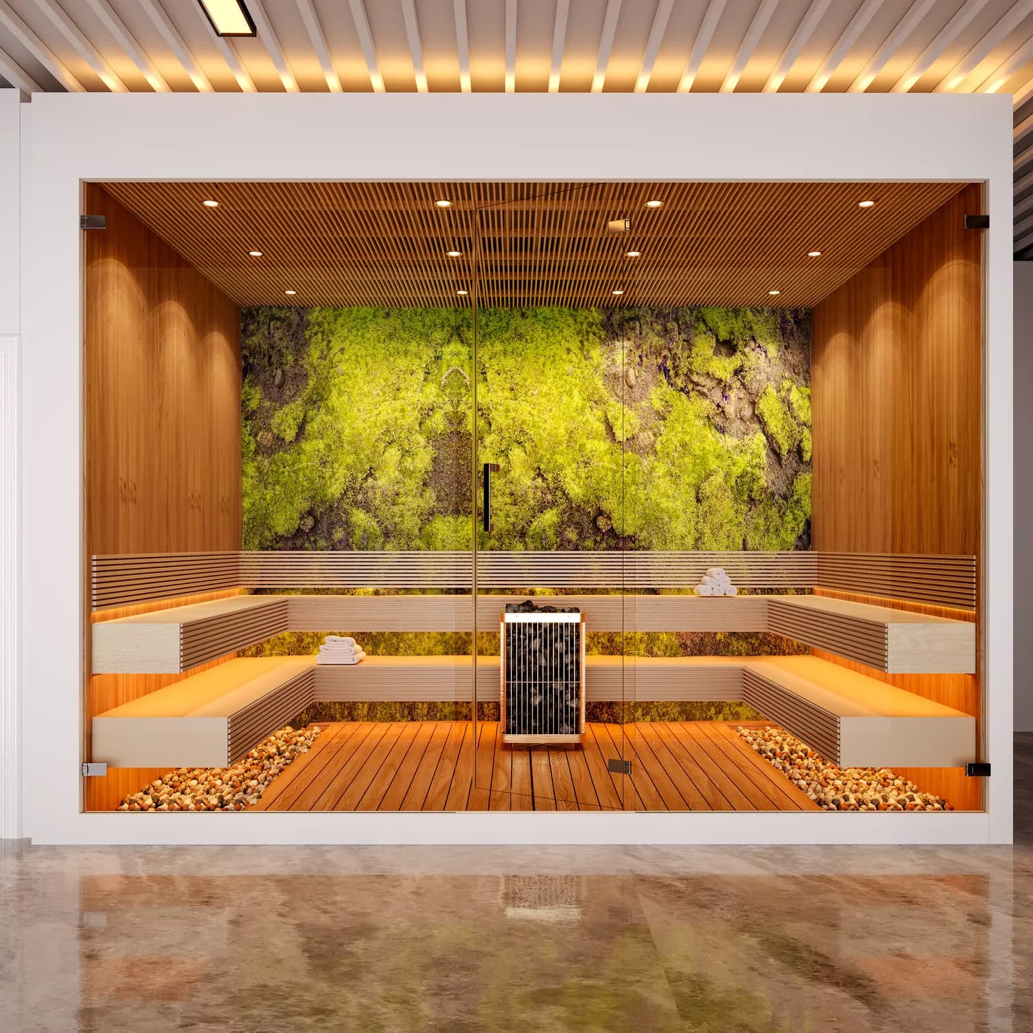 Vincitore Wellness Estate amenity Sauna - Majan, Dubai - by Vincitore