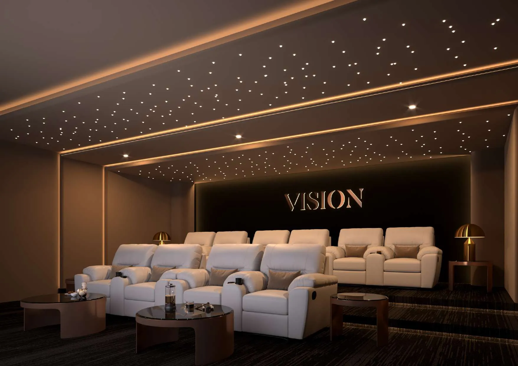 Vista by Vision amenity Cinema - Dubai Production City, Dubai - by Vision Developments