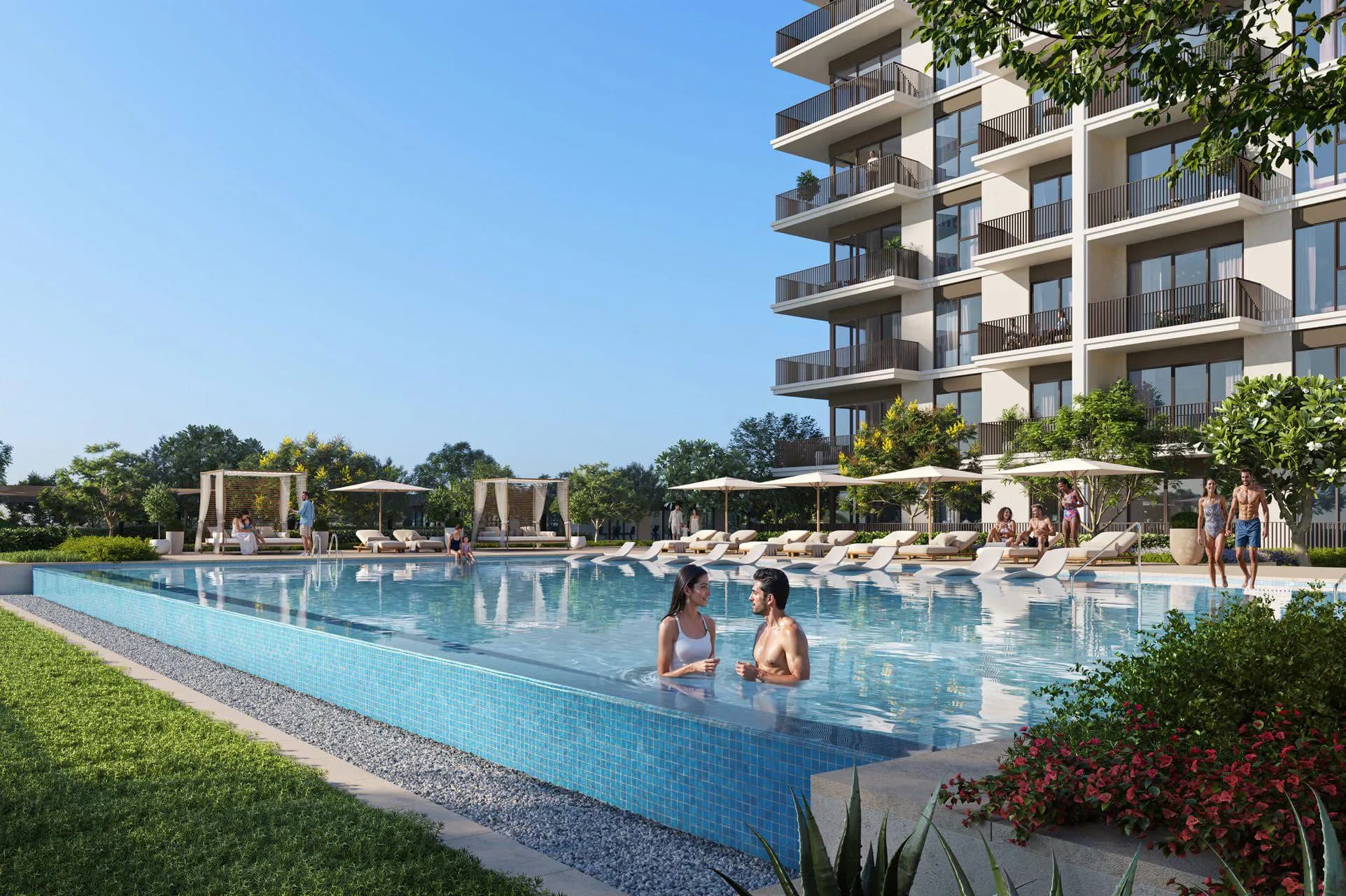 Vista Ridge amenity Adult & Kids Pool - Emaar South, Dubai - by Emaar